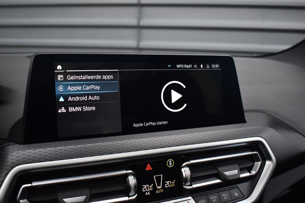 BMW X3 xDrive30e M Sport Shadow | Pano | Laser | Head-Up | Trekhaak | CarPlay | Stuur+Stoelverwarming |