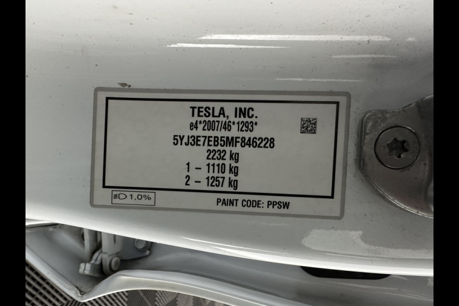 Tesla Model 3 Long Range AWD 75 kWh [3-Fase] {SOH-86%} (INCL-BTW)  Aut. *HEATPUMP | PANO | AUTO-PILOT | LUXURY-LEATHER | KEYLESS | FULL-LED | MEMORY-PACK | SURROUND-VIEW | DAB | CARPLAY | DIGI-COCKPIT | LANE-ASSIST | COMFORT-SEATS | 18"ALU*