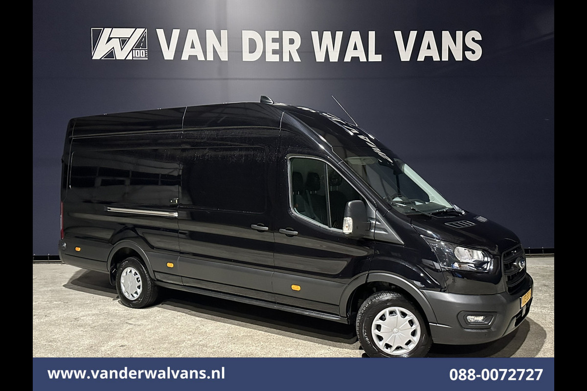 Ford Transit 2.0 TDCI 170pk L4H3 Jumbo Euro6 Airco | Camera | Navigatie | Cruisecontrol | Omvormer Elektrisch verstelbare bestuurdersstoel, Stoelverwarming, Verwarmde voorruit, Parkeersensoren, Bijrijdersbank, 2800kg trekvermogen