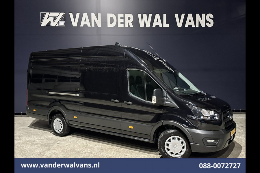 Ford Transit 2.0 TDCI 170pk L4H3 Jumbo Euro6 Airco | Camera | Navigatie | Cruisecontrol | Omvormer Elektrisch verstelbare bestuurdersstoel, Stoelverwarming, Verwarmde voorruit, Parkeersensoren, Bijrijdersbank, 2800kg trekvermogen