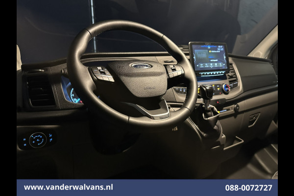 Ford Transit 2.0 TDCI 170pk L4H3 Jumbo Euro6 Airco | Camera | Navigatie | Cruisecontrol | Omvormer Elektrisch verstelbare bestuurdersstoel, Stoelverwarming, Verwarmde voorruit, Parkeersensoren, Bijrijdersbank, 2800kg trekvermogen