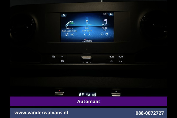 Mercedes-Benz Sprinter 317 CDI 170pk 9G-Tronic Automaat L3H2 Euro6 Airco | Camera | Apple Carplay | Cruisecontrol | Chauffeursstoel Android Auto, Stoelverwarming, Parkeersensoren, Bijrijdersbank