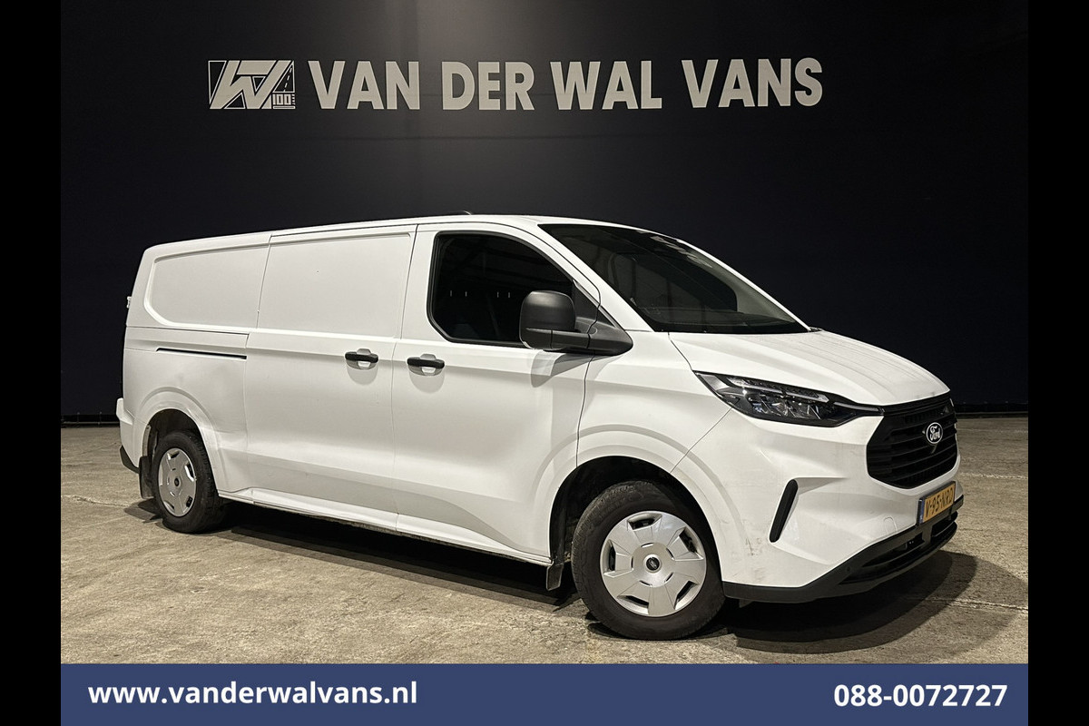 Ford Transit Custom 2.0 TDCI 136pk L2H1 Euro6 ** Airco | Camera | Apple Carplay | LED | Cruisecontrol | Verwarmde voorruit Android Auto, Parkeersensoren, Bijrijdersbank, 2800kg trekvermogen