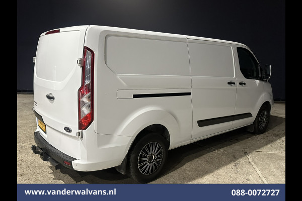 Ford Transit Custom 2.0 TDCI 131pk L2H1 Euro6 Airco | LED | Apple Carplay | Cruisecontrol | 2800kg Trekhaak | Stoelverwarming Parkeersensoren, Verwarmde voorruit, Bijrijdersbank