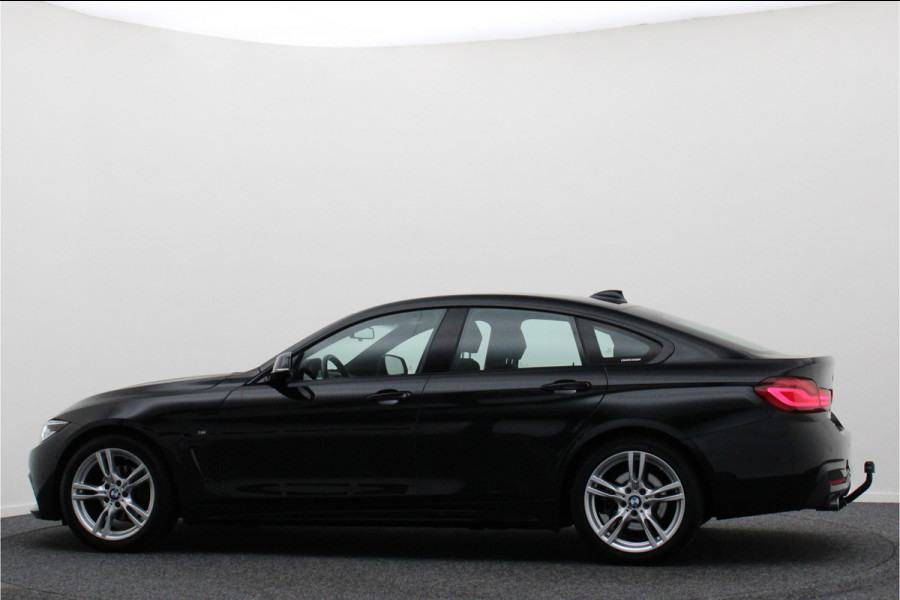 BMW 4 Serie Gran Coupé 418i Executive Edition M Sport Climate, Camera, Cruise, Navigatie, Trekhaak, Standkachel, DAB, LED, 18''