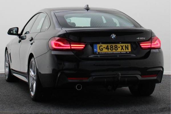 BMW 4 Serie Gran Coupé 418i Executive Edition M Sport Climate, Camera, Cruise, Navigatie, Trekhaak, Standkachel, DAB, LED, 18''