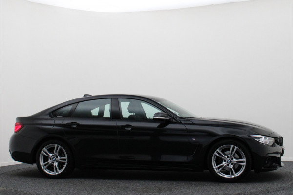 BMW 4 Serie Gran Coupé 418i Executive Edition M Sport Climate, Camera, Cruise, Navigatie, Trekhaak, Standkachel, DAB, LED, 18''