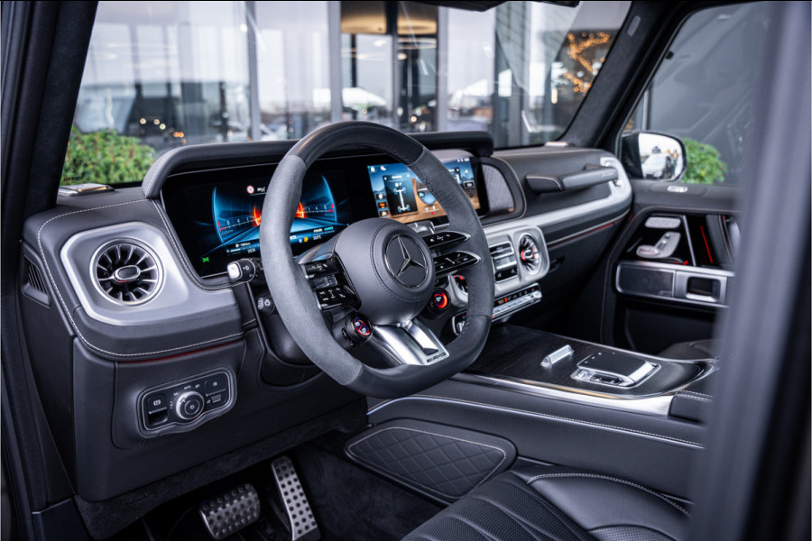 Mercedes-Benz G-Klasse AMG G63 - Fully PPF | Monza Grijs Magno | Carbon | Panorama | Burmester