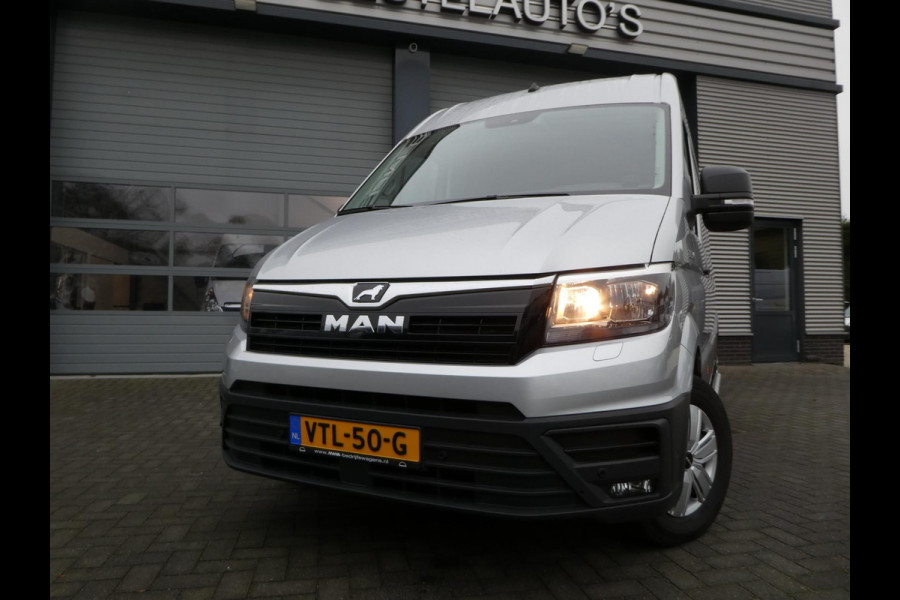 MAN TGE 35 2.0tdi 140pk, L4H3, Automaat, Airco, Apple CarPlay, Camera, 3-Zits.