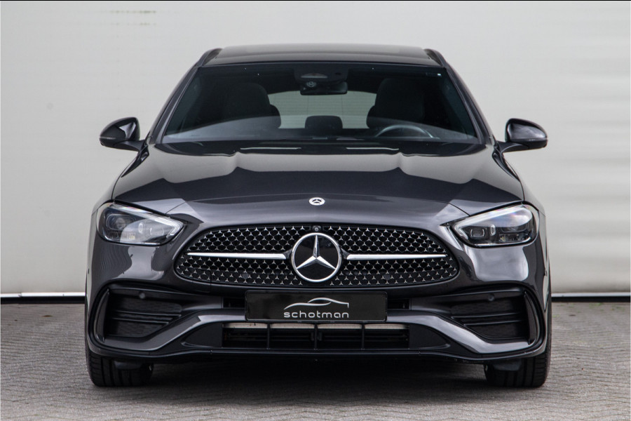 Mercedes-Benz C-Klasse Estate 300 e AMG Premium Plus, Pano, Leder, Head-up, Trekhaak 2022