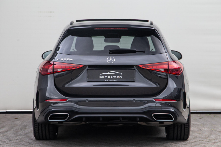 Mercedes-Benz C-Klasse Estate 300 e AMG Premium Plus, Pano, Leder, Head-up, Trekhaak 2022