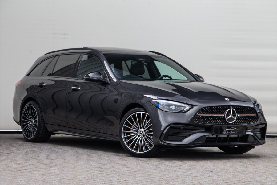 Mercedes-Benz C-Klasse Estate 300 e AMG Premium Plus, Pano, Leder, Head-up, Trekhaak 2022