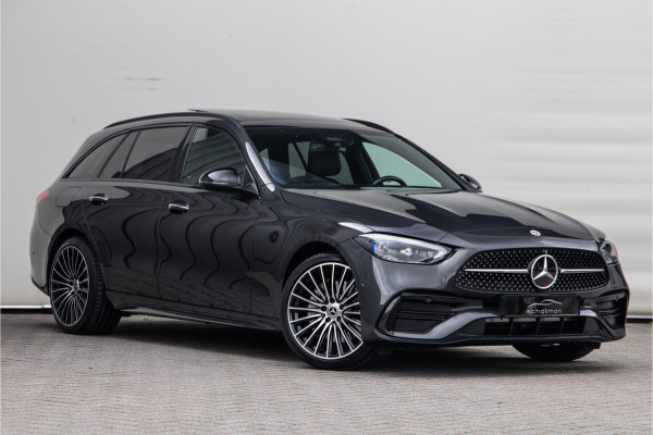 Mercedes-Benz C-Klasse Estate 300 e AMG Premium Plus, Pano, Leder, Head-up, Trekhaak 2022
