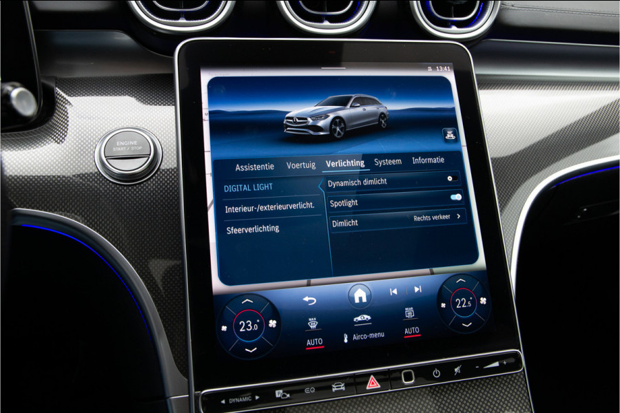 Mercedes-Benz C-Klasse Estate 300 e AMG Premium Plus, Pano, Leder, Head-up, Trekhaak 2022