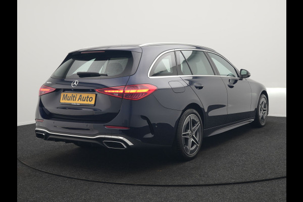 Mercedes-Benz C-Klasse Estate 300 e AMG Line Plug In Hybrid 313pk Dealer O.H. PHEV | Adaptive Cruise | Head Up | Camera | Digital LED | Bi Color Lederen Sportstoelen Verwarmd | Apple Carplay | Sfeerverlichting | Virtual | Navigatie | DAB |