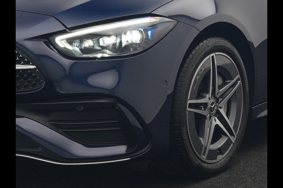 Mercedes-Benz C-Klasse Estate 300 e AMG Line Plug In Hybrid 313pk Dealer O.H. PHEV | Adaptive Cruise | Head Up | Camera | Digital LED | Bi Color Lederen Sportstoelen Verwarmd | Apple Carplay | Sfeerverlichting | Virtual | Navigatie | DAB |