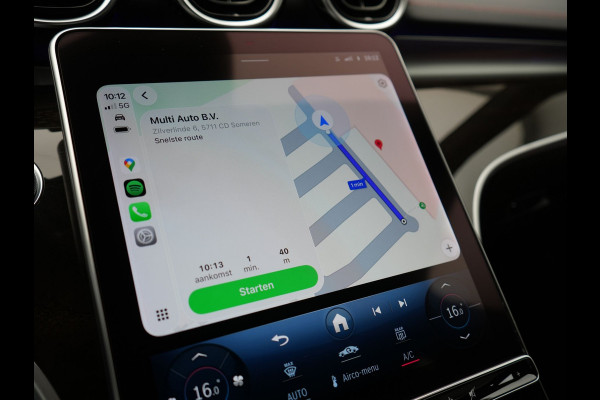 Mercedes-Benz C-Klasse Estate 300 e AMG Line Plug In Hybrid 313pk Dealer O.H. PHEV | Adaptive Cruise | Head Up | Camera | Digital LED | Bi Color Lederen Sportstoelen Verwarmd | Apple Carplay | Sfeerverlichting | Virtual | Navigatie | DAB |