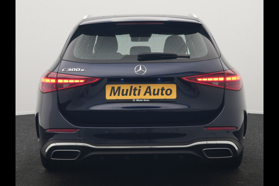 Mercedes-Benz C-Klasse Estate 300 e AMG Line Plug In Hybrid 313pk Dealer O.H. PHEV | Adaptive Cruise | Head Up | Camera | Digital LED | Bi Color Lederen Sportstoelen Verwarmd | Apple Carplay | Sfeerverlichting | Virtual | Navigatie | DAB |
