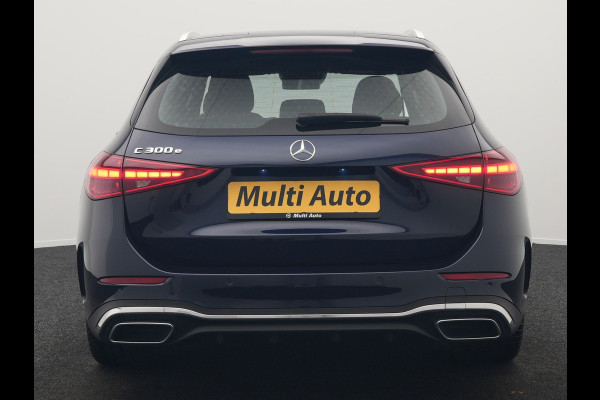 Mercedes-Benz C-Klasse Estate 300 e AMG Line Plug In Hybrid 313pk Dealer O.H. PHEV | Adaptive Cruise | Head Up | Camera | Digital LED | Bi Color Lederen Sportstoelen Verwarmd | Apple Carplay | Sfeerverlichting | Virtual | Navigatie | DAB |