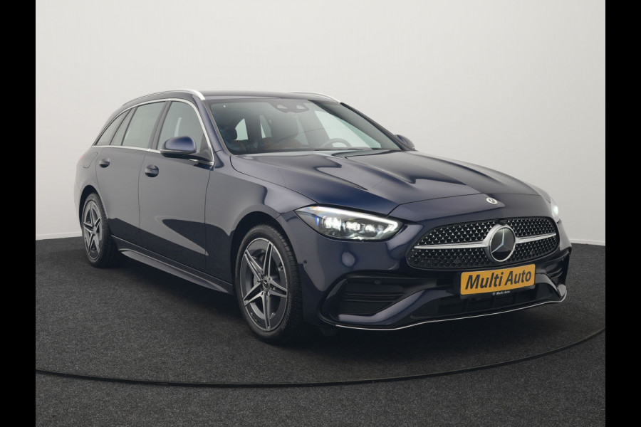 Mercedes-Benz C-Klasse Estate 300 e AMG Line Plug In Hybrid 313pk Dealer O.H. PHEV | Adaptive Cruise | Head Up | Camera | Digital LED | Bi Color Lederen Sportstoelen Verwarmd | Apple Carplay | Sfeerverlichting | Virtual | Navigatie | DAB |