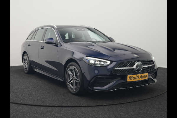 Mercedes-Benz C-Klasse Estate 300 e AMG Line Plug In Hybrid 313pk Dealer O.H. PHEV | Adaptive Cruise | Head Up | Camera | Digital LED | Bi Color Lederen Sportstoelen Verwarmd | Apple Carplay | Sfeerverlichting | Virtual | Navigatie | DAB |