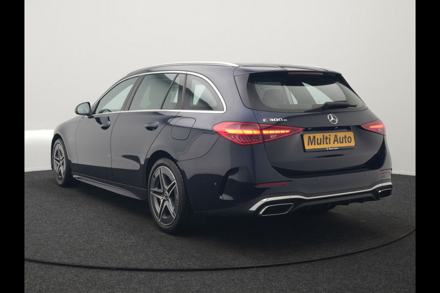 Mercedes-Benz C-Klasse Estate 300 e AMG Line Plug In Hybrid 313pk Dealer O.H. PHEV | Adaptive Cruise | Head Up | Camera | Digital LED | Bi Color Lederen Sportstoelen Verwarmd | Apple Carplay | Sfeerverlichting | Virtual | Navigatie | DAB |