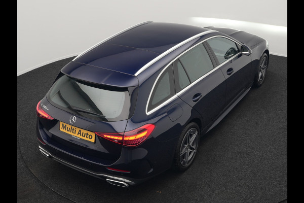 Mercedes-Benz C-Klasse Estate 300 e AMG Line Plug In Hybrid 313pk Dealer O.H. PHEV | Adaptive Cruise | Head Up | Camera | Digital LED | Bi Color Lederen Sportstoelen Verwarmd | Apple Carplay | Sfeerverlichting | Virtual | Navigatie | DAB |