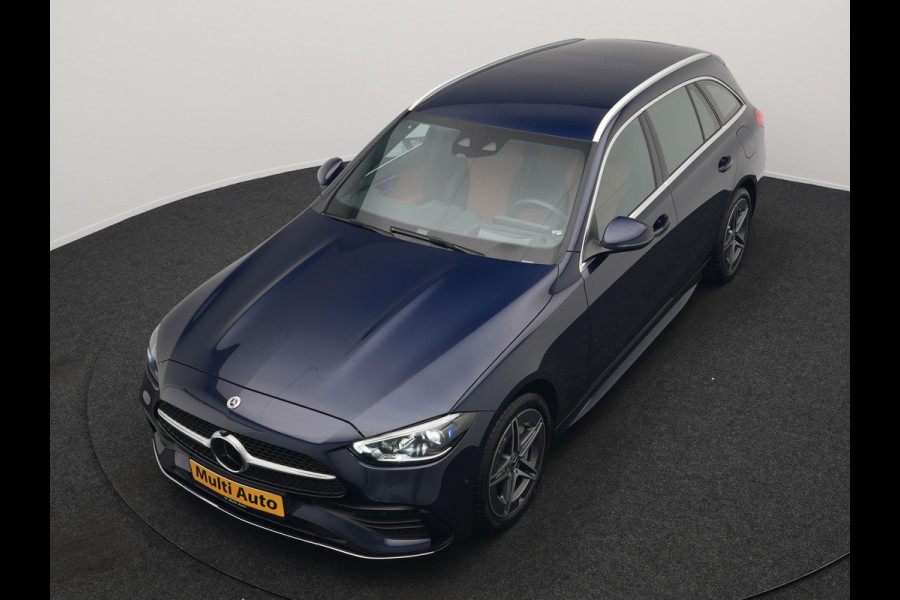 Mercedes-Benz C-Klasse Estate 300 e AMG Line Plug In Hybrid 313pk Dealer O.H. PHEV | Adaptive Cruise | Head Up | Camera | Digital LED | Bi Color Lederen Sportstoelen Verwarmd | Apple Carplay | Sfeerverlichting | Virtual | Navigatie | DAB |