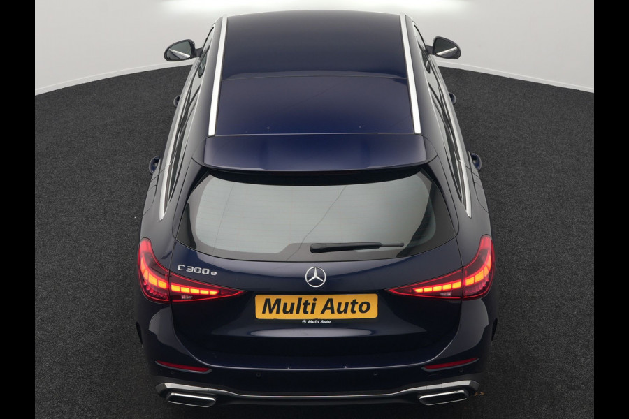Mercedes-Benz C-Klasse Estate 300 e AMG Line Plug In Hybrid 313pk Dealer O.H. PHEV | Adaptive Cruise | Head Up | Camera | Digital LED | Bi Color Lederen Sportstoelen Verwarmd | Apple Carplay | Sfeerverlichting | Virtual | Navigatie | DAB |