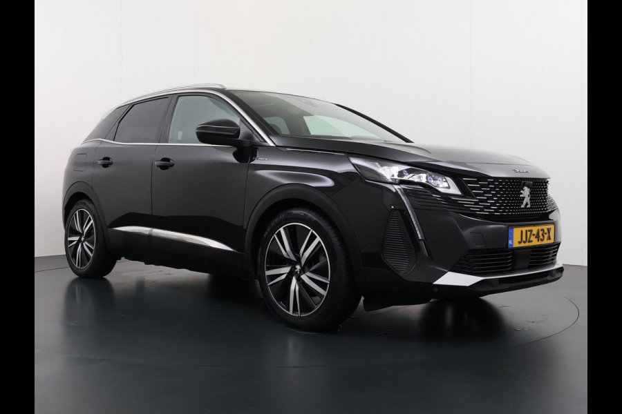 Peugeot 3008 1.6 HYbrid4 300 GT | COMPLETE AUTO| PANO| ELEK. ACHTERKLEP| TREKHAAK| ELEK. STOEL + MASSAGE| FOCAL AUDIO| CAMERA ACHTER + VOOR| STOELVERWARMING| ADAP. CRUISE