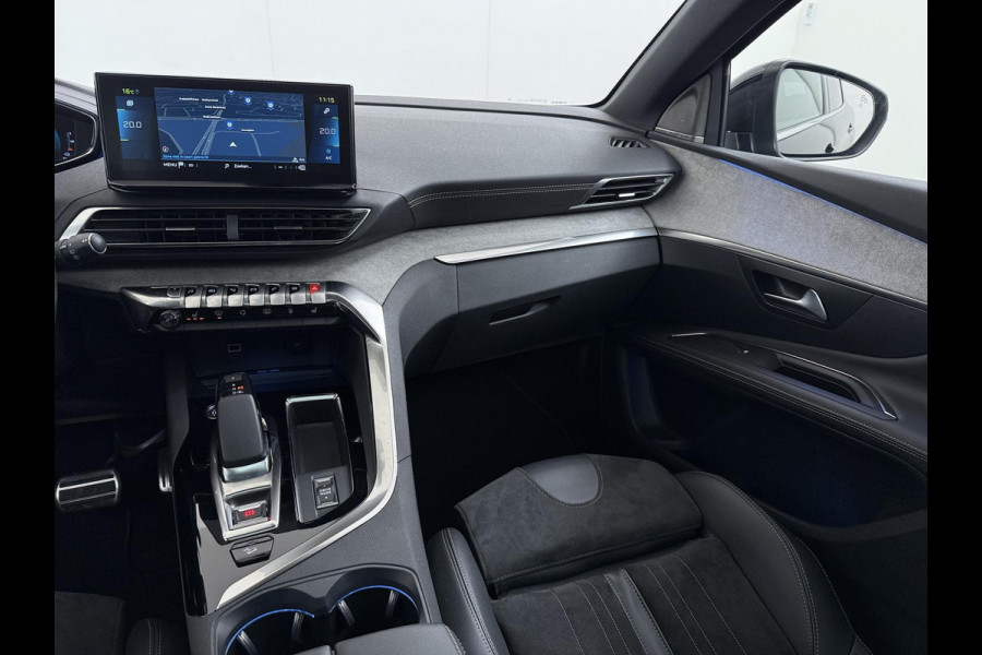 Peugeot 3008 1.6 HYbrid4 300 GT | COMPLETE AUTO| PANO| ELEK. ACHTERKLEP| TREKHAAK| ELEK. STOEL + MASSAGE| FOCAL AUDIO| CAMERA ACHTER + VOOR| STOELVERWARMING| ADAP. CRUISE