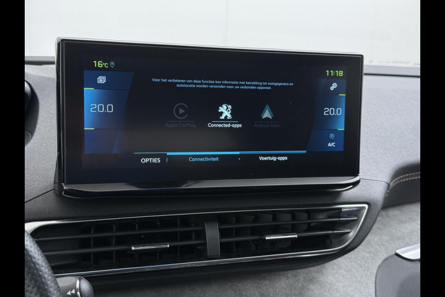 Peugeot 3008 1.6 HYbrid4 300 GT | COMPLETE AUTO| PANO| ELEK. ACHTERKLEP| TREKHAAK| ELEK. STOEL + MASSAGE| FOCAL AUDIO| CAMERA ACHTER + VOOR| STOELVERWARMING| ADAP. CRUISE