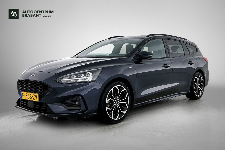 Ford FOCUS Wagon 1.0 EcoBoost ST Line Business (STUUR-/STOELVERWARMING, TREKHAAK, CARPLAY, PDC, CLIMA, NAVI, GOED ONDERHOUDEN)