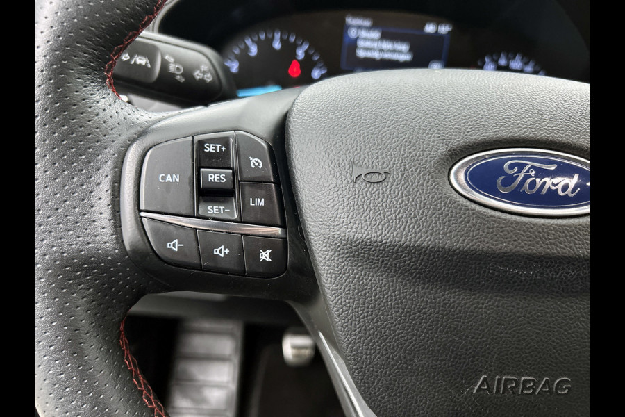 Ford FOCUS Wagon 1.0 EcoBoost ST Line Business (STUUR-/STOELVERWARMING, TREKHAAK, CARPLAY, PDC, CLIMA, NAVI, GOED ONDERHOUDEN)