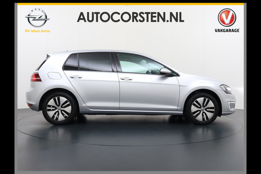 Volkswagen e-Golf Automaat Navi Ecc Climatronic Stoelverwarming Cruise Control Pdc Lmv Led Privacy Glas Regen-Lichtsensor Bluetooth Isofix SOH 85%