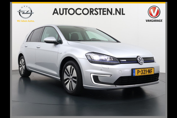 Volkswagen e-Golf Automaat Navi Ecc Climatronic Stoelverwarming Cruise Control Pdc Lmv Led Privacy Glas Regen-Lichtsensor Bluetooth Isofix SOH 85%