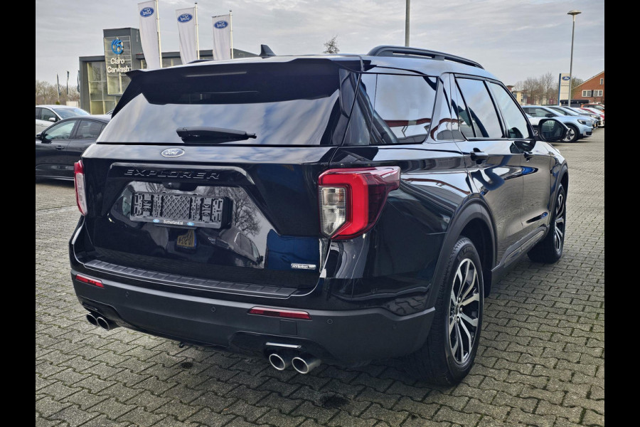 Ford Explorer 3.0 V6 EcoBoost PHEV ST-Line 457pk | Full LED | Adaptieve Cruise | Panorama Dak | Trekhaak afneembaar | 2.500kg Trekgewicht | Verlengde fabrieks garantie tot 06-2028