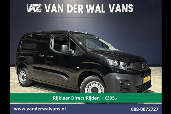 Peugeot Partner 1.5 BlueHDI 102pk L1H1 *Rijklaar Direct Rijden* Euro6 Airco | Apple Carplay | Cruisecontrol Zijdeur, Android Auto, Trekhaak