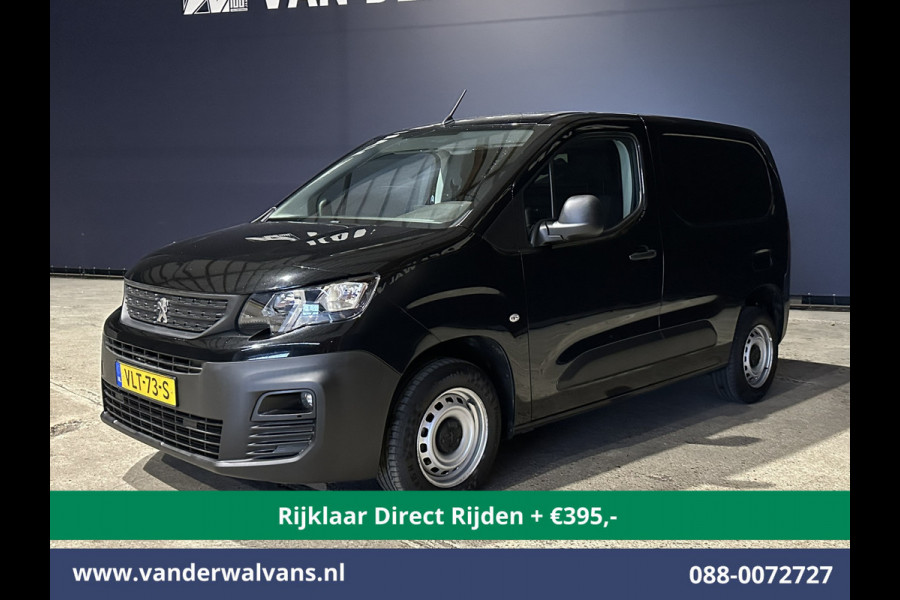 Peugeot Partner 1.5 BlueHDI 102pk L1H1 *Rijklaar Direct Rijden* Euro6 Airco | Apple Carplay | Cruisecontrol Zijdeur, Android Auto, Trekhaak
