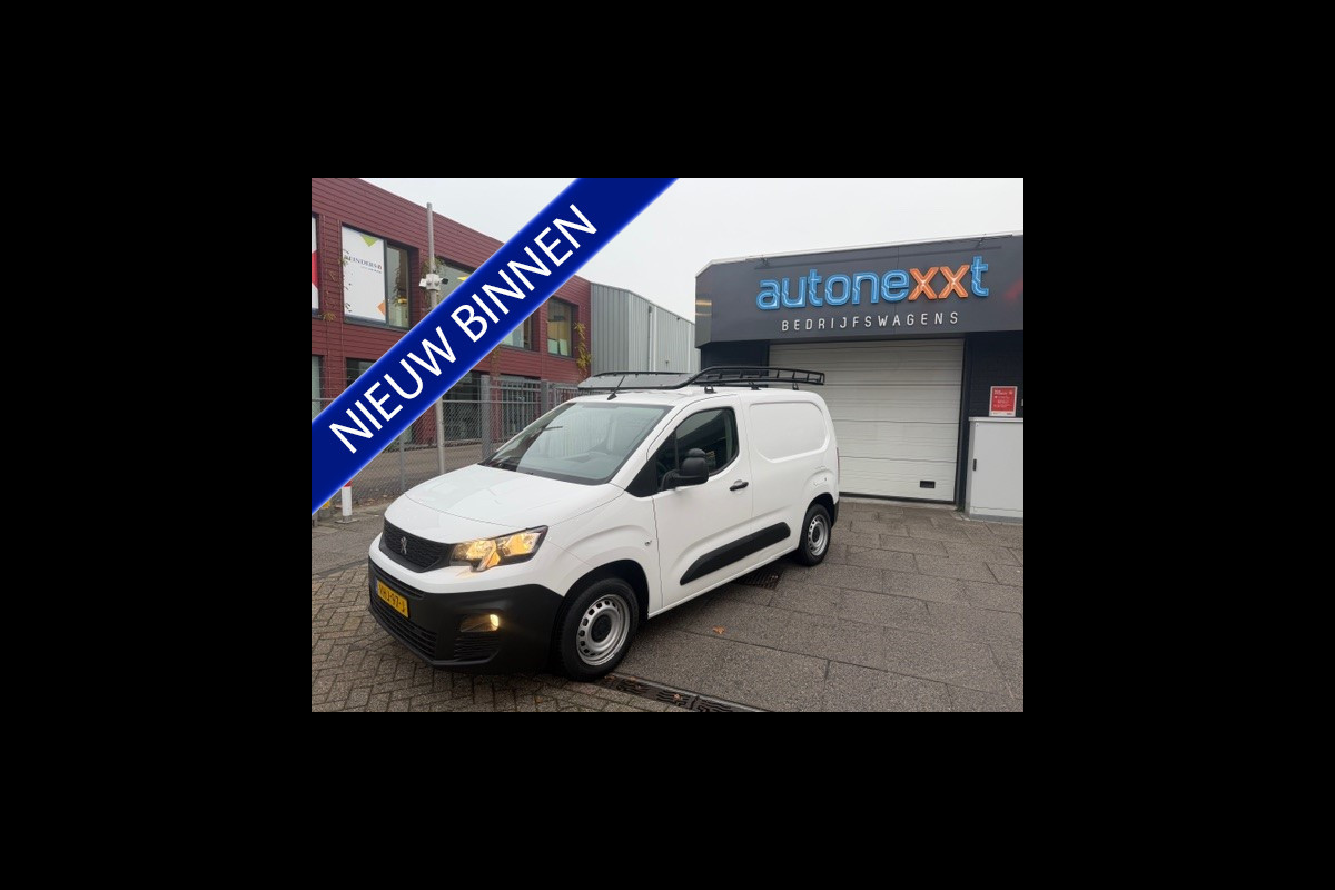 Peugeot Partner 1.5 BlueHDI Premium AIRCO I APPLE CAR PLAY I IMPERIAAL I LAGE KM'S I COMPLETE ONDERHOUDSHISTORIE I 1e EIGENAAR