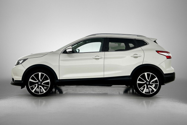 Nissan QASHQAI 1.2 Tekna Automaat (PANORAMADAK, STOELVERWARMING, 360 CAMERA, GOED ONDERHOUDEN)