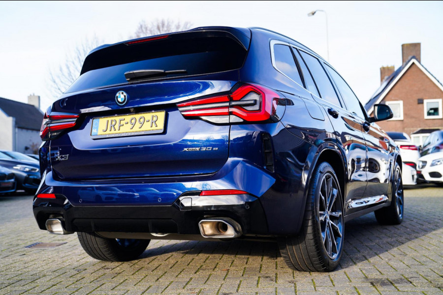 BMW X3 XDrive30e High executive | M-pakket | Panorama | Camera | Harman/Kardon | Stuuwiel verwarmd | Luxe Nappa Leder | 20 inch |