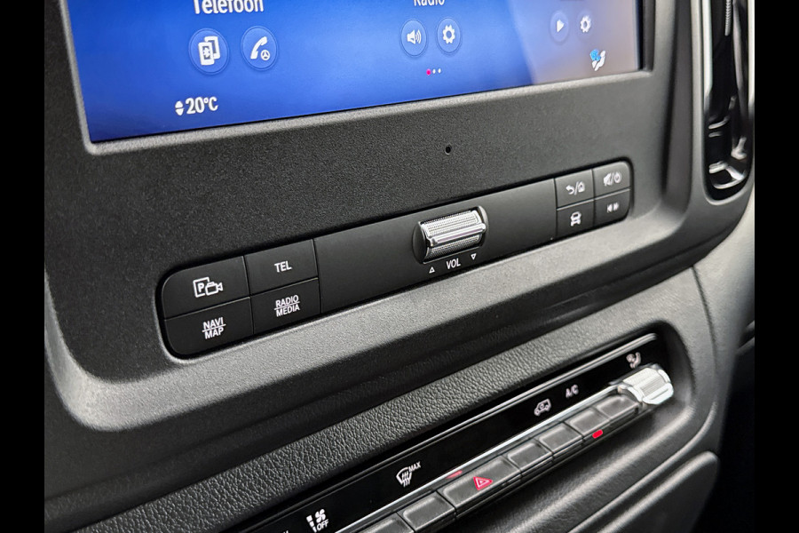 Mercedes-Benz Vito 116 CDI L2 Pro Led voor + achter Parkeerpakket Achterklep Trekhaak Achteruitrijcamera Apple Carplay/Android Auto Betimmering Cru