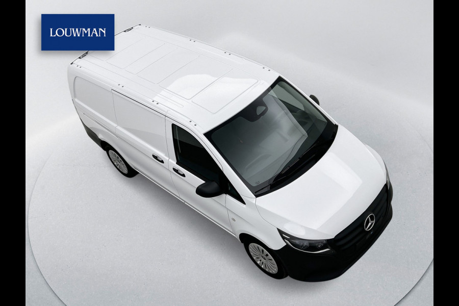 Mercedes-Benz Vito 116 CDI L2 Pro Led voor + achter Parkeerpakket Achterklep Trekhaak Achteruitrijcamera Apple Carplay/Android Auto Betimmering Cru