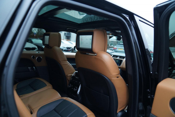 Land Rover Range Rover Sport P400e HSE Dynamic Stealth | 23 inch | Panorama | HuD | Two Tone Leder | Adaptieve Cruise | DVD Achter