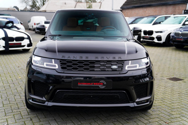 Land Rover Range Rover Sport P400e HSE Dynamic Stealth | 23 inch | Panorama | HuD | Two Tone Leder | Adaptieve Cruise | DVD Achter