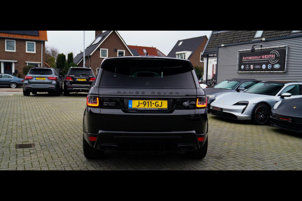 Land Rover Range Rover Sport P400e HSE Dynamic Stealth | 23 inch | Panorama | HuD | Two Tone Leder | Adaptieve Cruise | DVD Achter