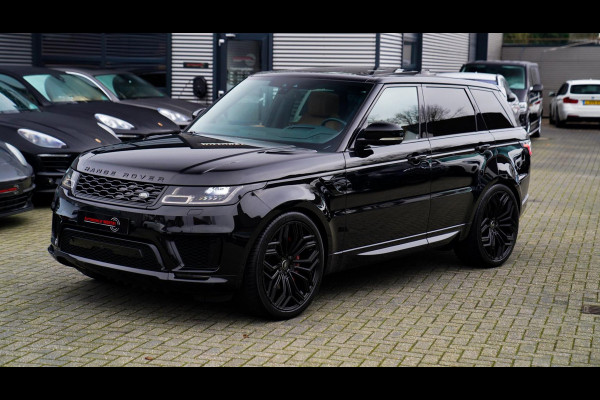 Land Rover Range Rover Sport P400e HSE Dynamic Stealth | 23 inch | Panorama | HuD | Two Tone Leder | Adaptieve Cruise | DVD Achter