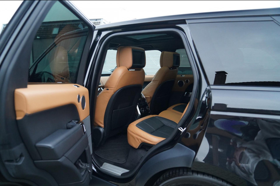 Land Rover Range Rover Sport P400e HSE Dynamic Stealth | 23 inch | Panorama | HuD | Two Tone Leder | Adaptieve Cruise | DVD Achter