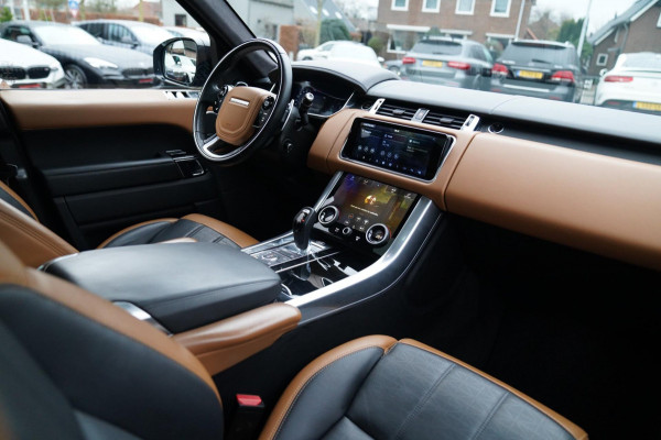 Land Rover Range Rover Sport P400e HSE Dynamic Stealth | 23 inch | Panorama | HuD | Two Tone Leder | Adaptieve Cruise | DVD Achter